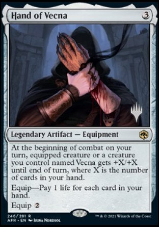 Hand of Vecna (Promo Pack) [Dungeons & Dragons: Adventures in the Forgotten Realms Promos] | The CG Realm