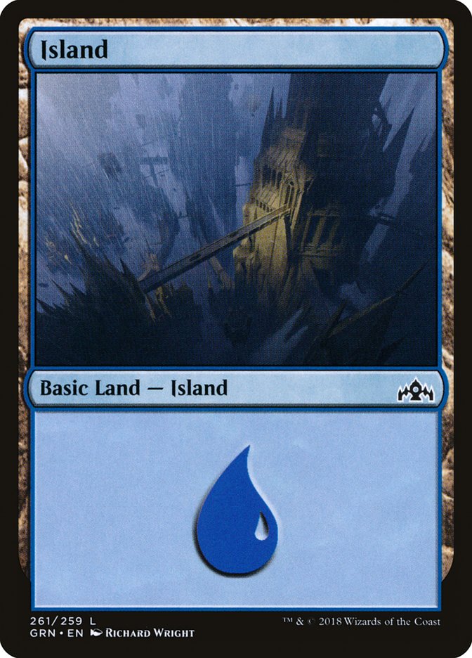 Island (261) [Guilds of Ravnica] | The CG Realm