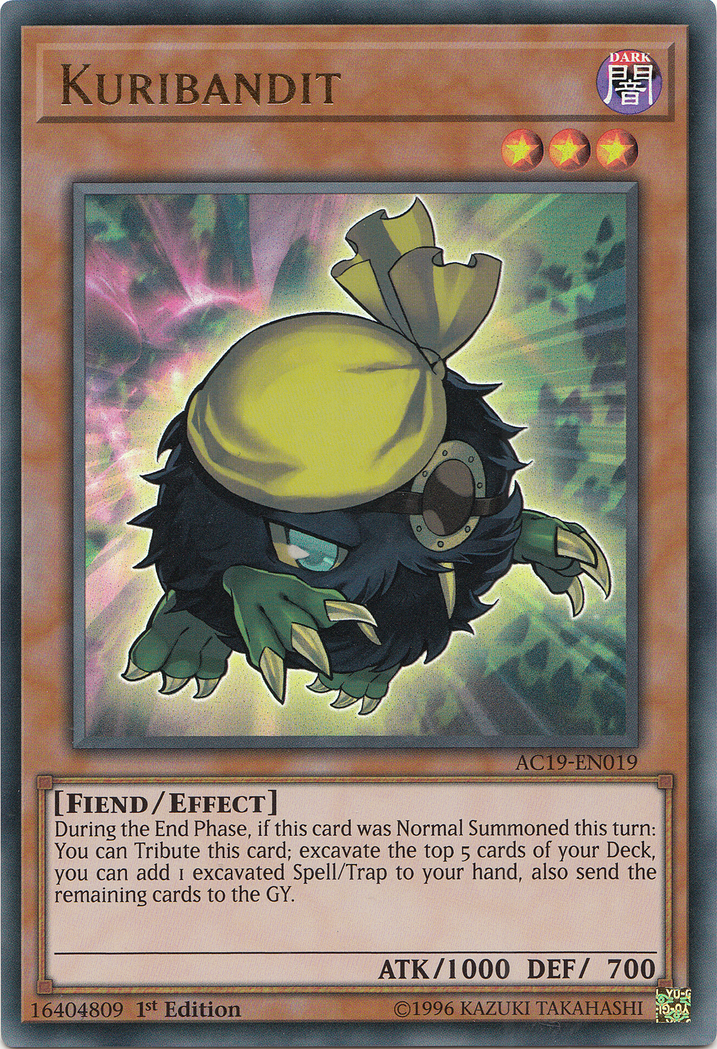 Kuribandit [AC19-EN019] Ultra Rare | The CG Realm