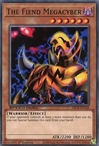 The Fiend Megacyber [SBCB-EN148] Common | The CG Realm