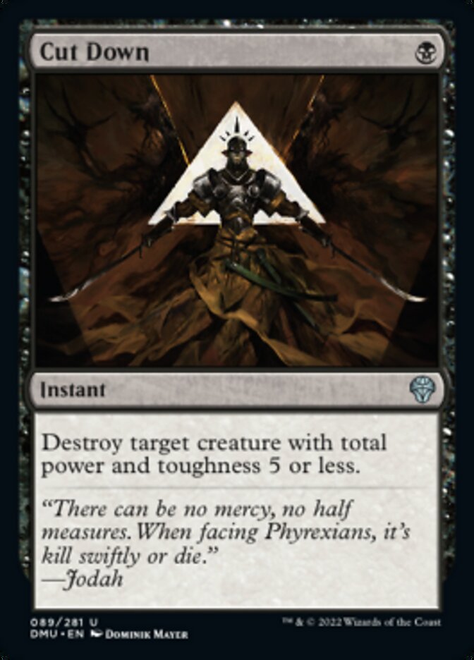 Cut Down [Dominaria United] | The CG Realm