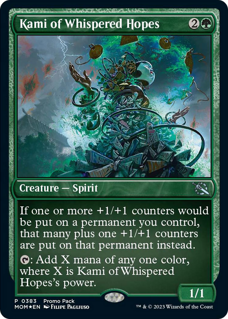 Kami of Whispered Hopes (Promo Pack) [March of the Machine Promos] | The CG Realm