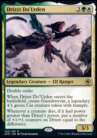 Drizzt Do'Urden (Promo Pack) [Dungeons & Dragons: Adventures in the Forgotten Realms Promos] | The CG Realm