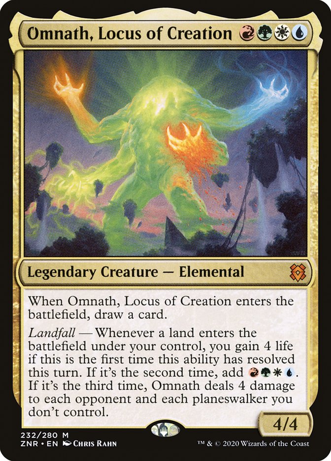 Omnath, Locus of Creation [Zendikar Rising] | The CG Realm