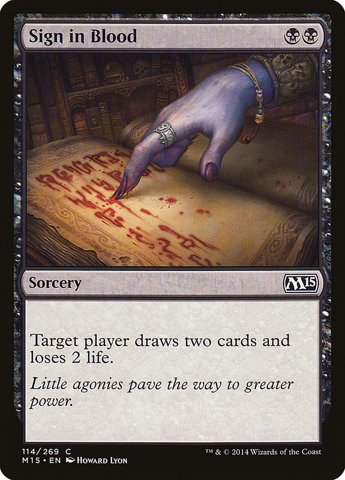 Sign in Blood [Magic 2015] | The CG Realm