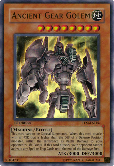 Ancient Gear Golem [TLM-EN006] Ultra Rare | The CG Realm