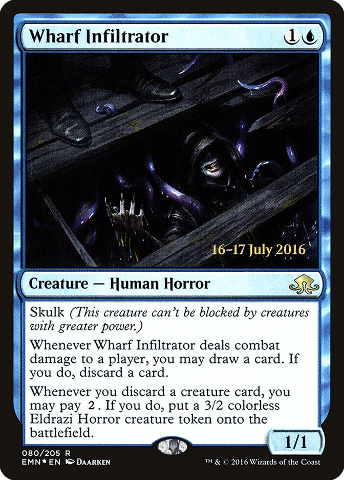 Wharf Infiltrator [Eldritch Moon Prerelease Promos] | The CG Realm