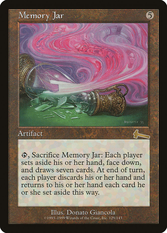 Memory Jar [Urza's Legacy] | The CG Realm