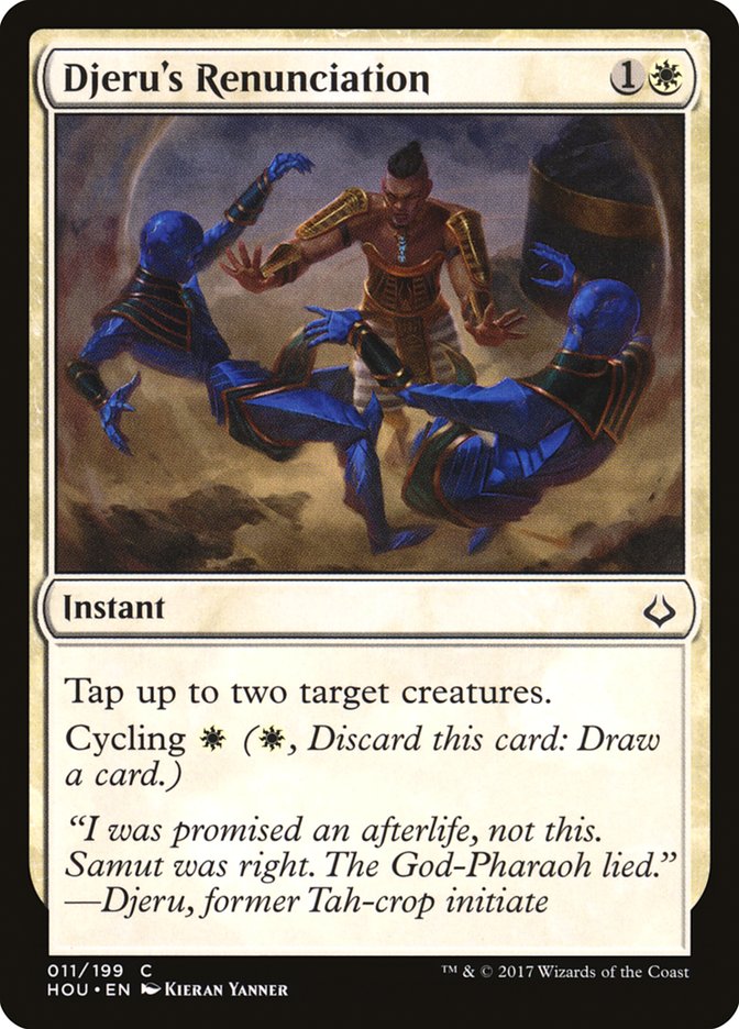 Djeru's Renunciation [Hour of Devastation] | The CG Realm