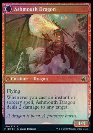 Smoldering Egg (PRE-159) - Innistrad: Midnight Hunt Promos: (Double Faced Transform) Foil