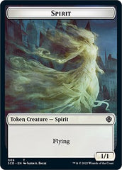 Cat Bird // Spirit Double-Sided Token [Starter Commander Decks] | The CG Realm