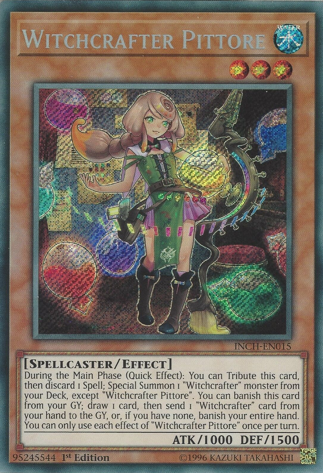 Witchcrafter Pittore [INCH-EN015] Secret Rare | The CG Realm
