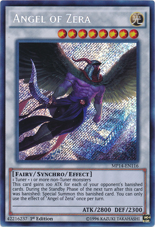 Angel of Zera [MP14-EN116] Secret Rare | The CG Realm