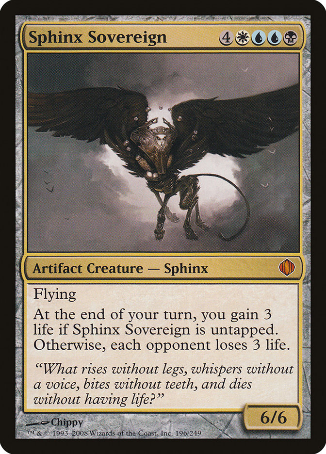 Sphinx Sovereign [Shards of Alara] | The CG Realm