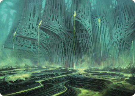 Swamp Art Card [Phyrexia: All Will Be One Art Series] | The CG Realm