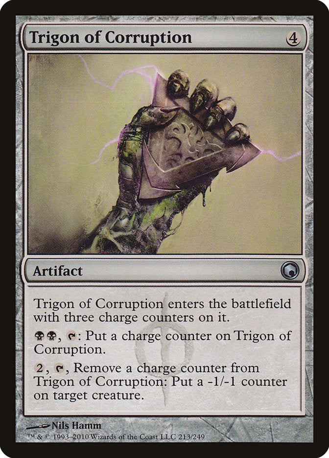 Trigon of Corruption [Scars of Mirrodin] | The CG Realm