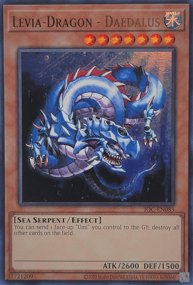 Levia-Dragon - Daedalus (25th Anniversary) [IOC-EN083] Ultra Rare | The CG Realm