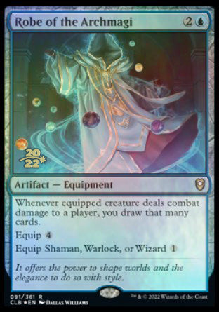 Robe of the Archmagi [Commander Legends: Battle for Baldur's Gate Prerelease Promos] | The CG Realm