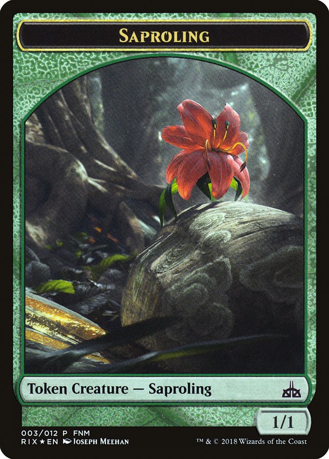 Illusion // Saproling Double-Sided Token [Friday Night Magic 2018] | The CG Realm