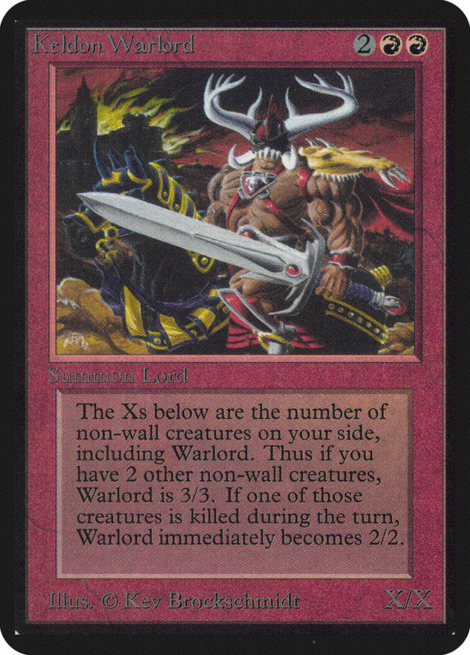 Keldon Warlord [Alpha Edition] | The CG Realm