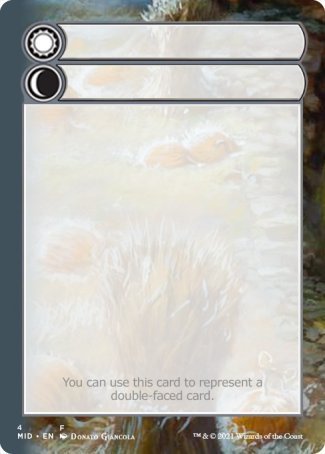 Helper Card (4/9) [Innistrad: Midnight Hunt Tokens] | The CG Realm