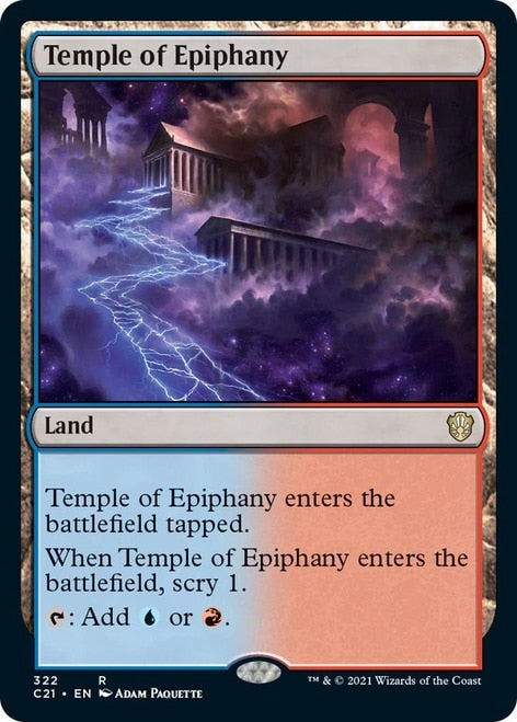 Temple of Epiphany [Commander 2021] | The CG Realm