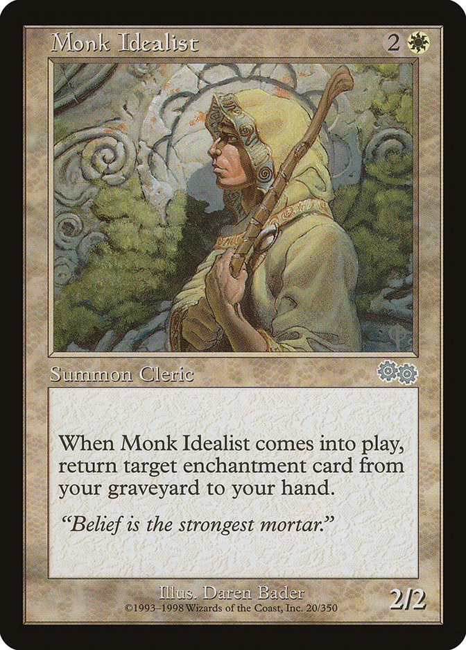 Monk Idealist [Urza's Saga] | The CG Realm