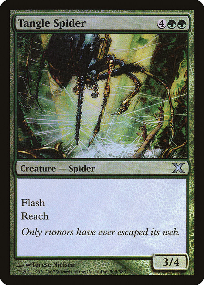 Tangle Spider (Premium Foil) [Tenth Edition] | The CG Realm