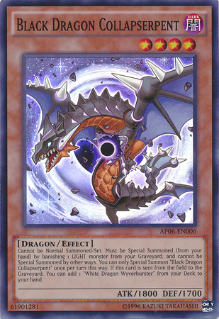 Black Dragon Collapserpent [AP06-EN006] Super Rare | The CG Realm