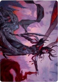 Drana, the Last Bloodchief Art Card [Zendikar Rising Art Series] | The CG Realm