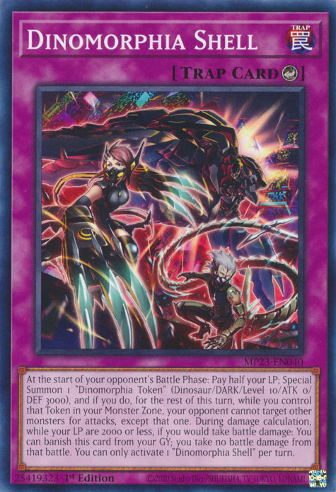 Dinomorphia Shell [MP23-EN040] Common | The CG Realm