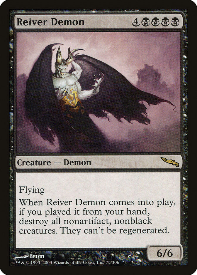 Reiver Demon [Mirrodin] | The CG Realm