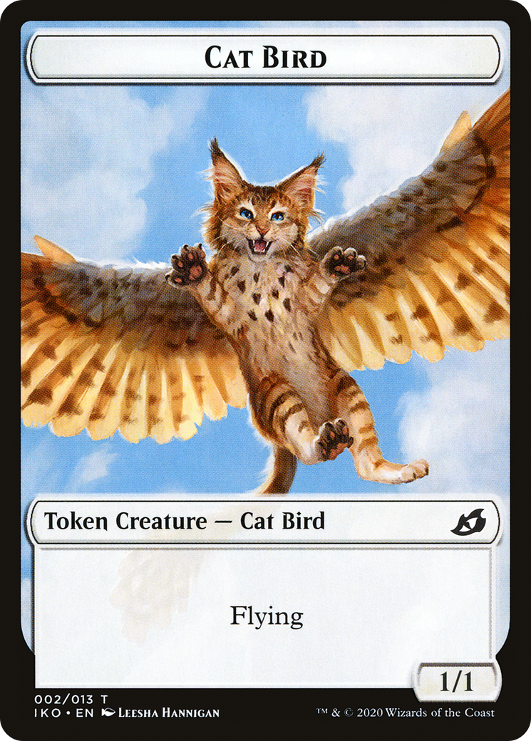 Cat Bird // Thopter Double-Sided Token [Starter Commander Decks] | The CG Realm