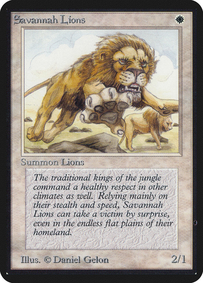 Savannah Lions [Alpha Edition] | The CG Realm