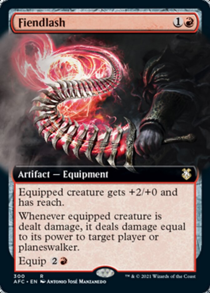 Fiendlash (Extended Art) [Dungeons & Dragons: Adventures in the Forgotten Realms Commander] | The CG Realm