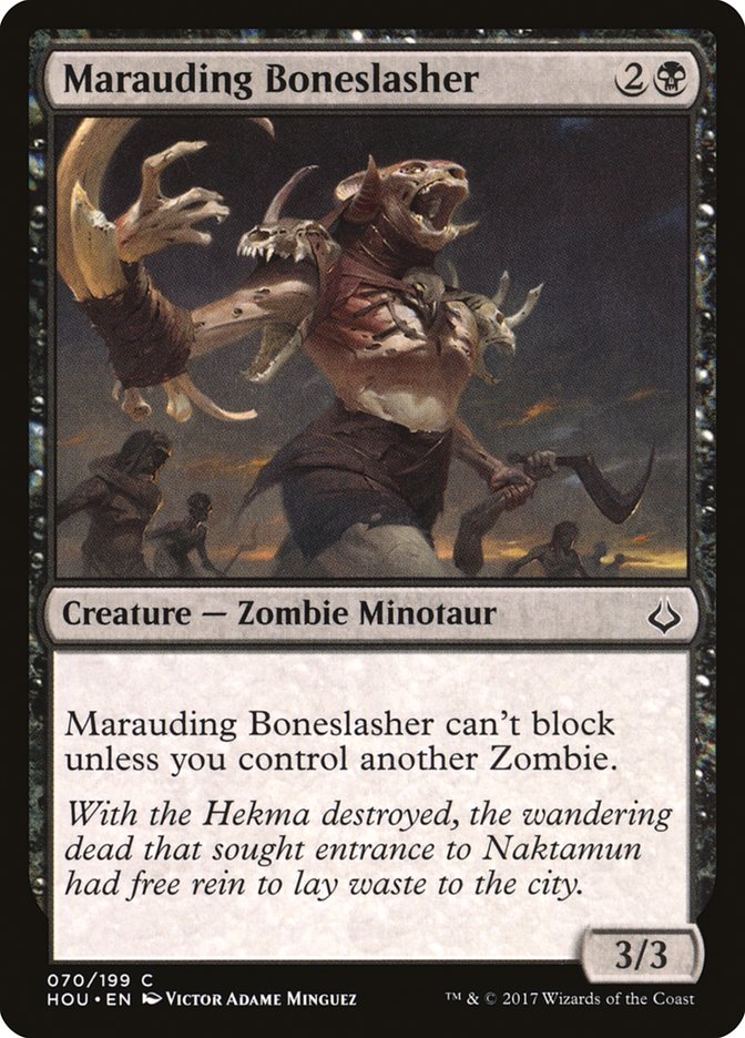 Marauding Boneslasher [Hour of Devastation] | The CG Realm