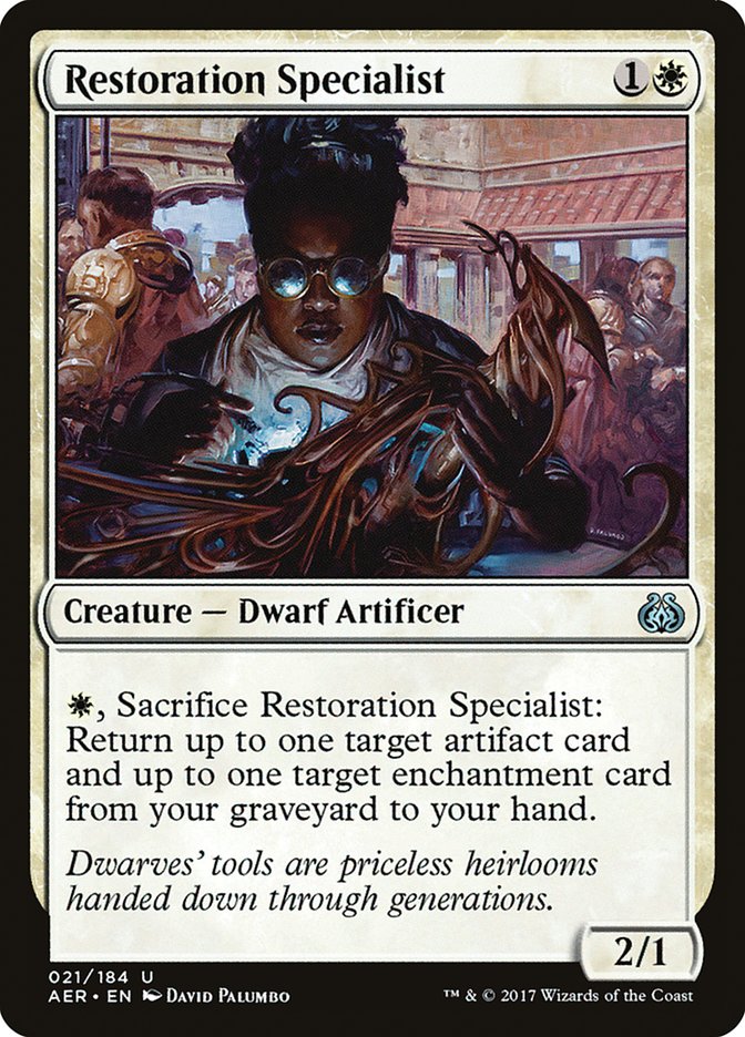 Restoration Specialist [Aether Revolt] | The CG Realm