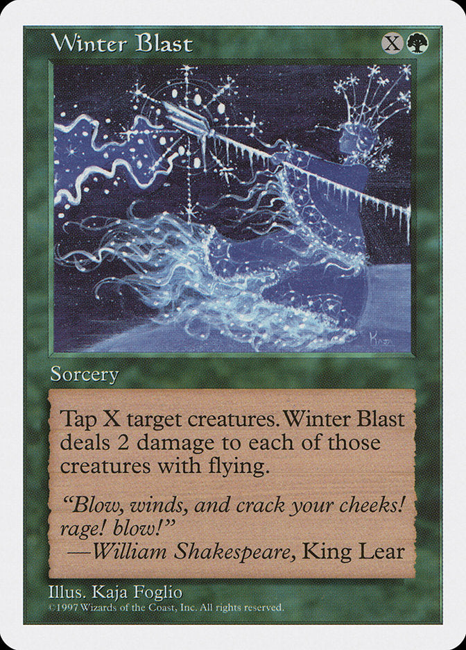 Winter Blast [Fifth Edition] | The CG Realm