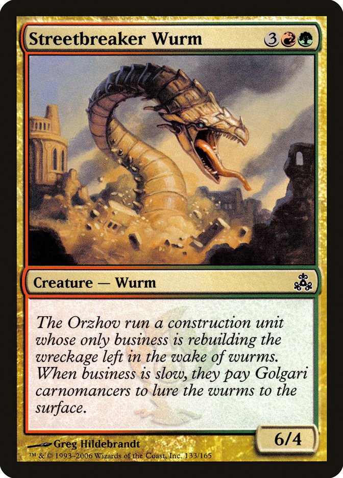 Streetbreaker Wurm [Guildpact] | The CG Realm