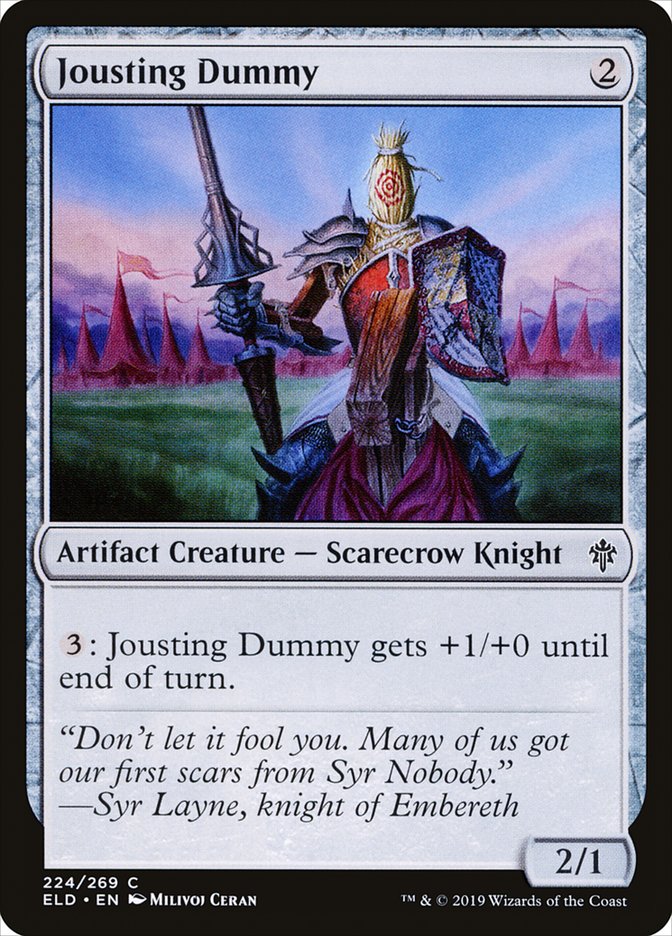 Jousting Dummy [Throne of Eldraine] | The CG Realm