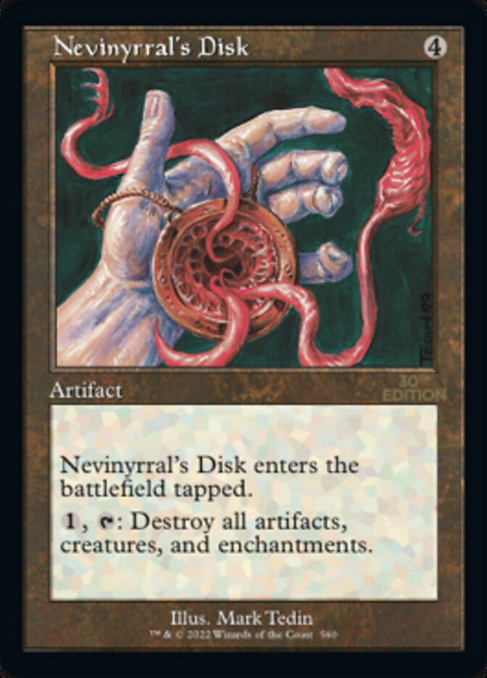 Nevinyrral's Disk (Retro Frame) (30A-560) - 30th Anniversary Edition