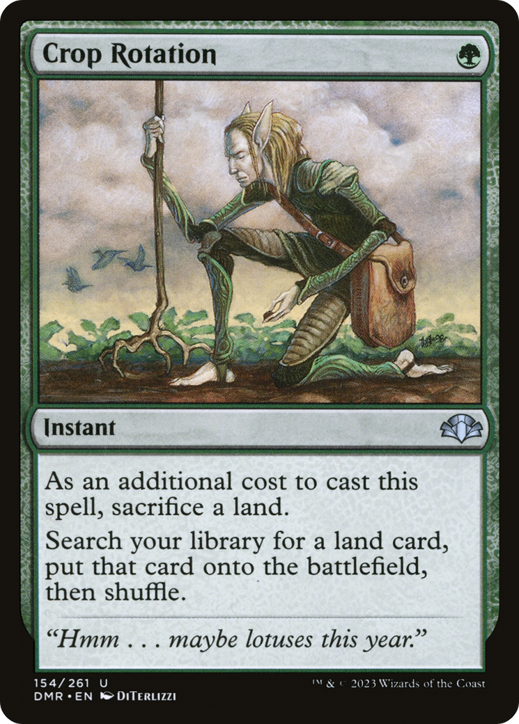 Crop Rotation [Dominaria Remastered] | The CG Realm