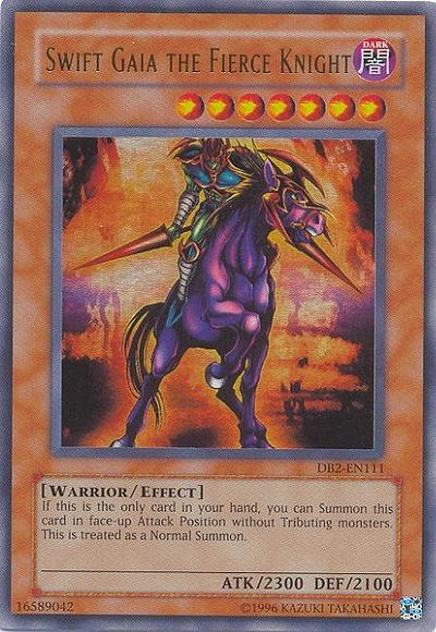 Swift Gaia the Fierce Knight [DB2-EN111] Ultra Rare | The CG Realm