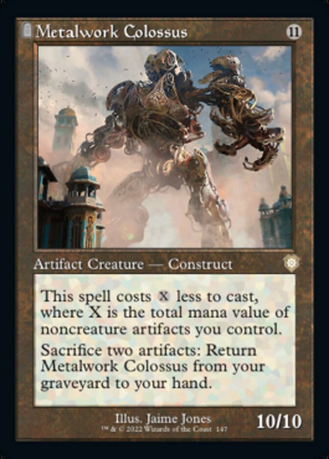 Metalwork Colossus (Retro) [The Brothers' War Commander] | The CG Realm