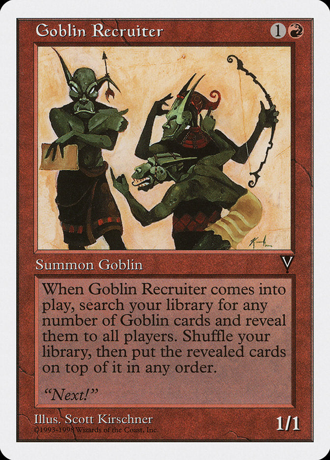 Goblin Recruiter [Anthologies] | The CG Realm