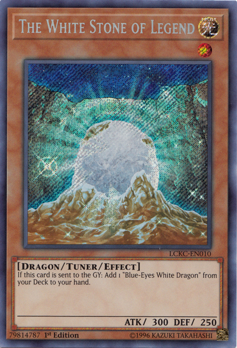 The White Stone of Legend [LCKC-EN010] Secret Rare | The CG Realm