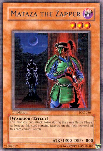 Mataza the Zapper [IOC-086] Rare | The CG Realm