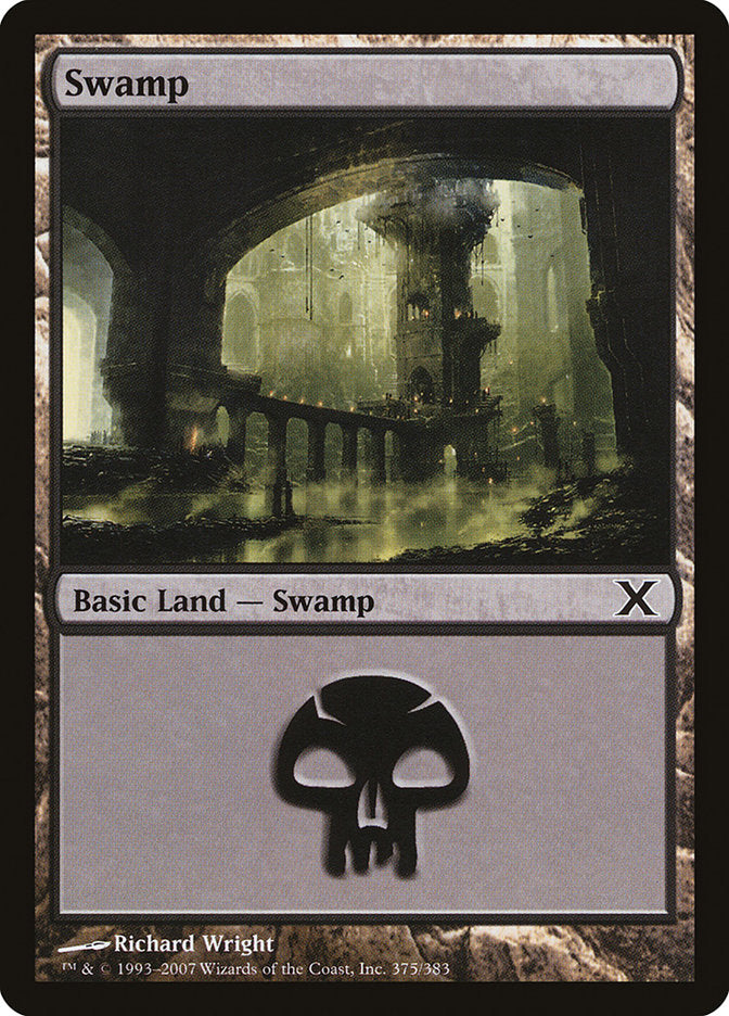 Swamp (375) [Tenth Edition] | The CG Realm