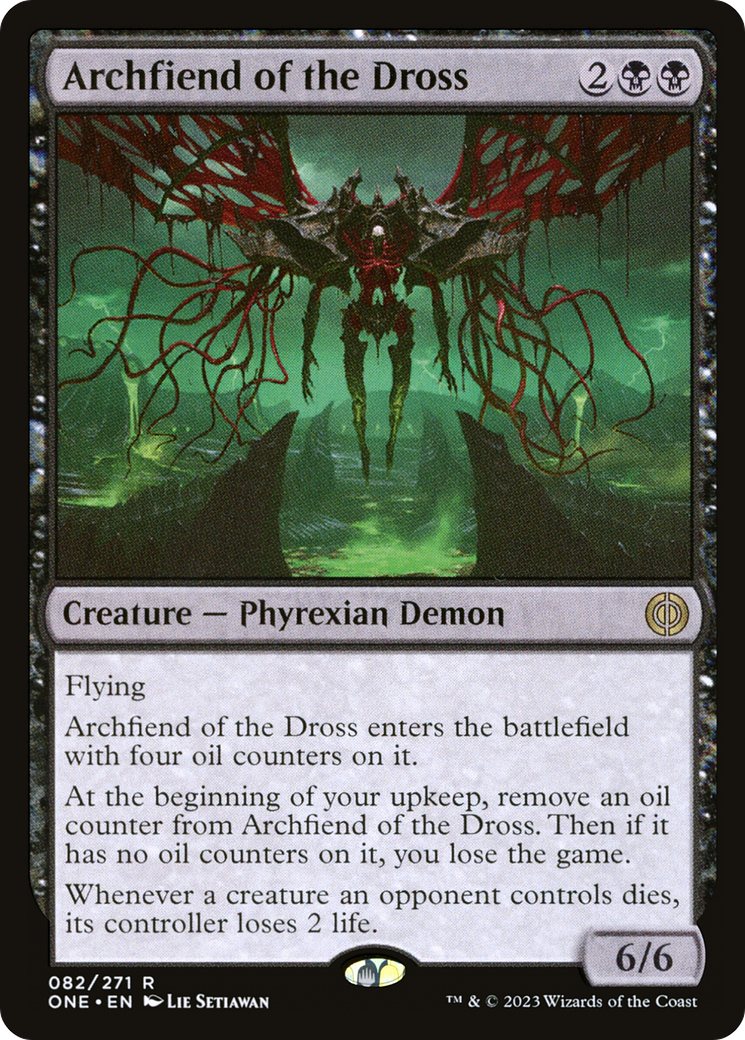 Archfiend of the Dross [Phyrexia: All Will Be One] | The CG Realm