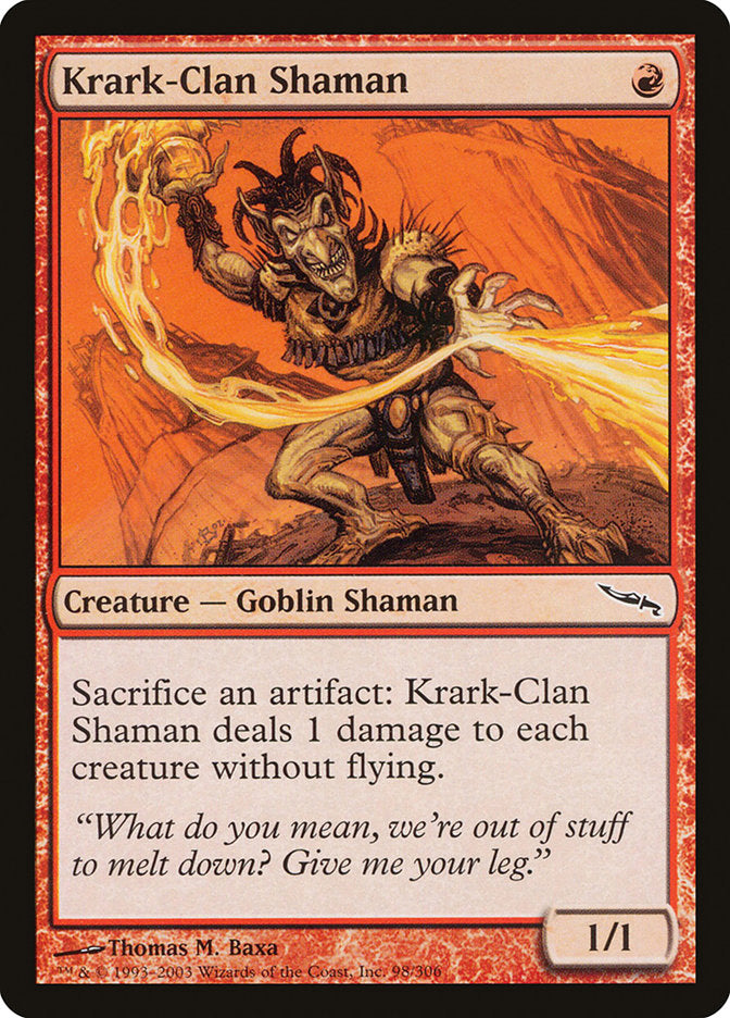Krark-Clan Shaman [Mirrodin] | The CG Realm